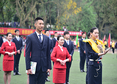 空乘表演